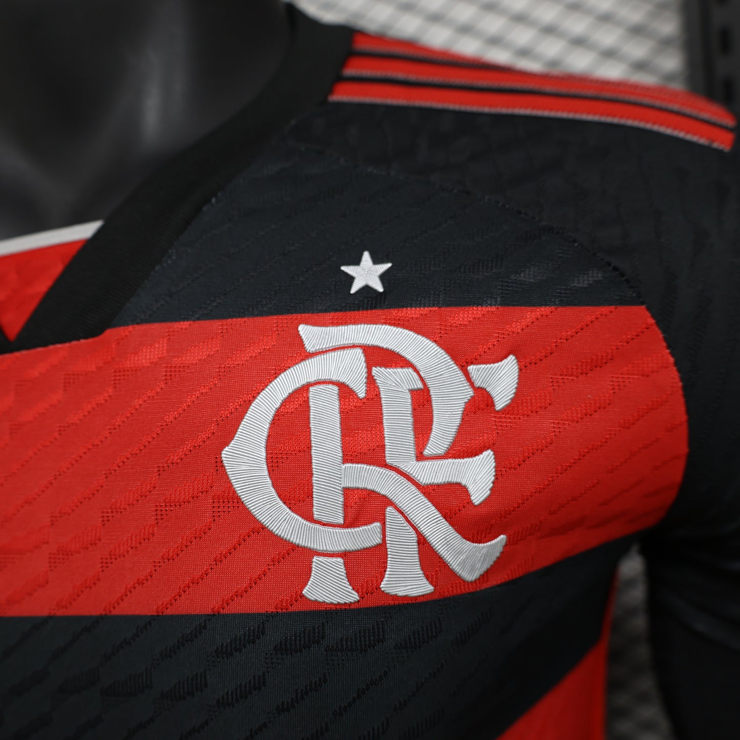 Flamengo Home 2024 – Adidas HEAT.RDY (Versión Manga Larga)