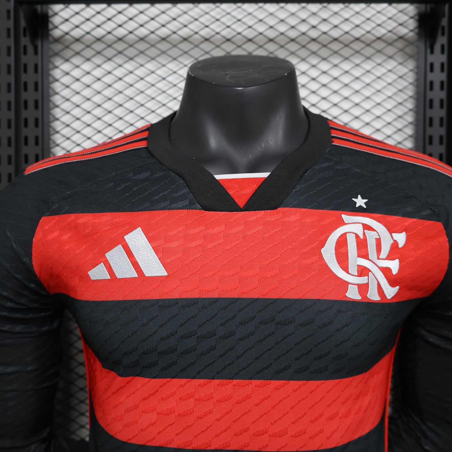 Flamengo Home 2024 – Adidas HEAT.RDY (Versión Manga Larga)