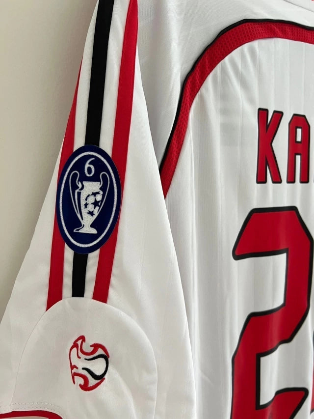 Camiseta Suplente AC Milan 2006-2007 (Kaka)
