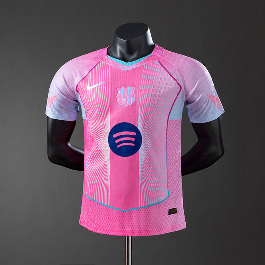 Camiseta de Entrenamiento FC Barcelona 2025/26 – Versión Player (Rosa/Edición Training)
