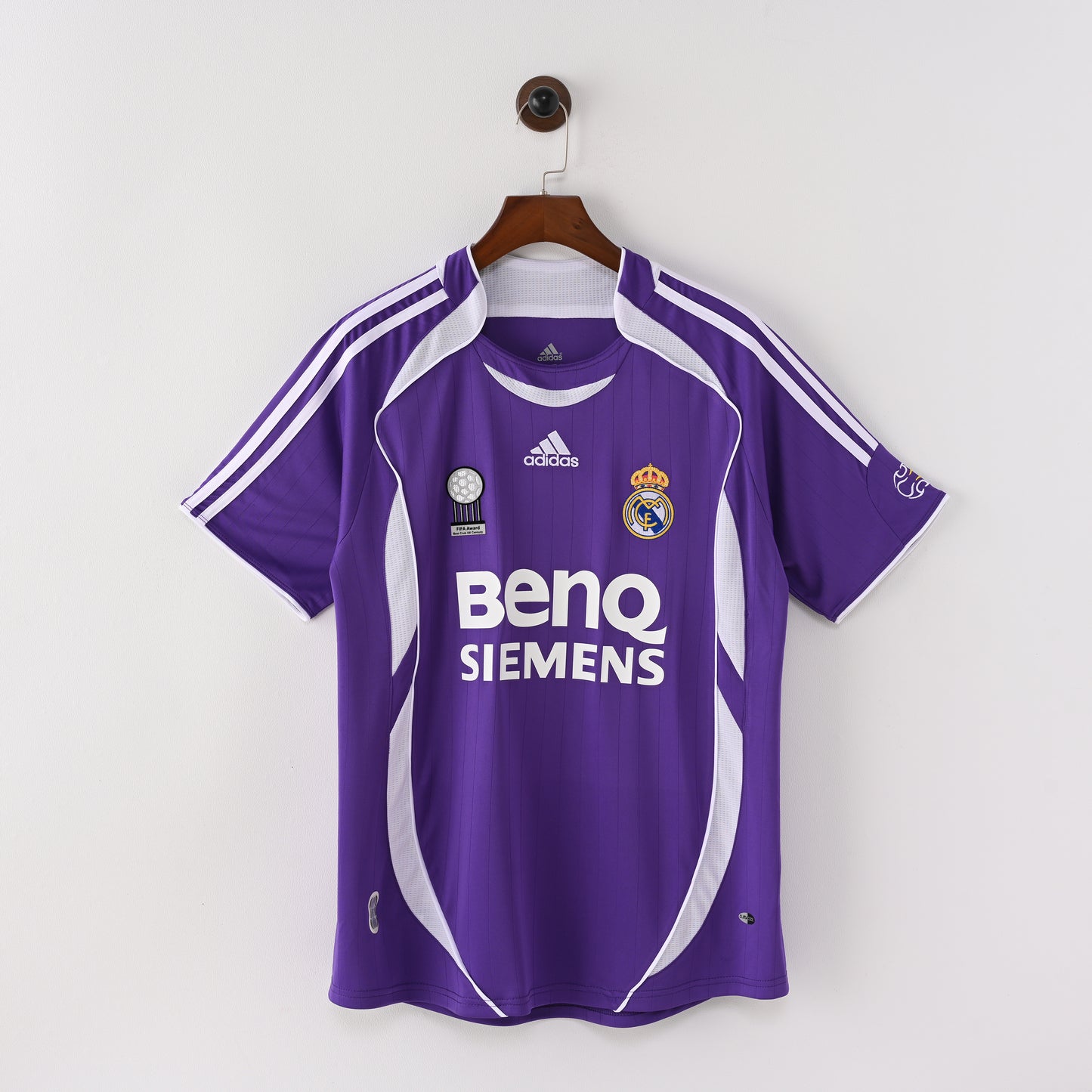 Real Madrid 2006/07 - Camiseta Alternativa (Morada)