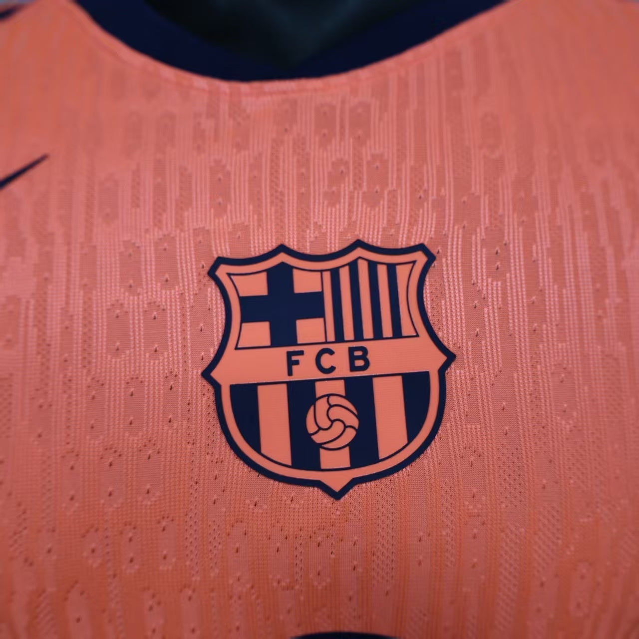 Camiseta FC Barcelona 2025/26 – Versión Player (Edición Naranja/Third)