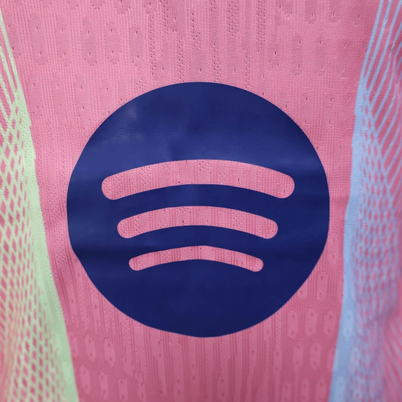 Camiseta de Entrenamiento FC Barcelona 2025/26 – Versión Player (Rosa/Edición Training)